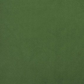 Scaune de bucatarie, 2 buc., verde inchis, catifea 2, Morkegronn