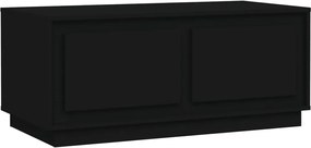 vidaXL Măsuță de cafea, negru, 102x50x44 cm, lemn prelucrat