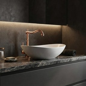 Baterie lavoar Rea Bona cupru periat