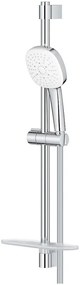 Grohe Tempesta Cube 110 Set dus cu bara 60 cm si savoniera 3 jeturi, crom