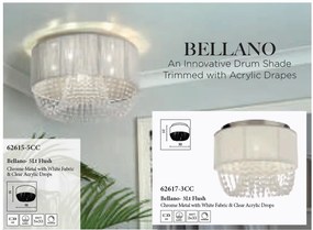 Plafoniera design elegant Bellano 5L