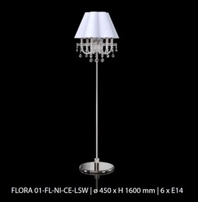 Lampadar LUX design modern, Cristal Bohemia Exclusive FLORA 01-FL