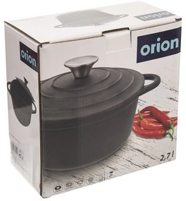 Oală cu capac din fontă 2,7 l Litina – Orion