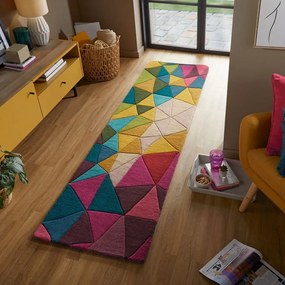 Covor tip traversă din lână Flair Rugs Falmouth, 60 x 230 cm