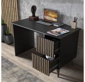 Masă de scris Franc 45 (lemn negru + pin atlantic). 1107913