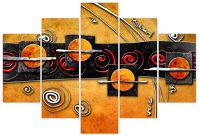 Tablou abstacției - Panete (150x105 cm)