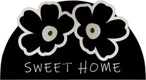 Covoraș de baie negru 60x100 cm Miedo – Foutastic