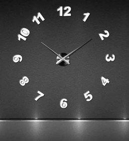 SENTOP | Ceas de perete modern, adeziv - TRINITY