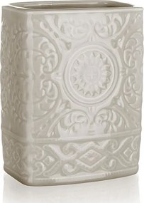 BRILANZ Pahar pentru periuţe de dinţi din ceramică, gri-bej