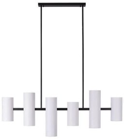 Lustra design modern LAXER 6L, alb