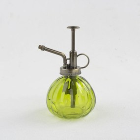 Pulverizator din sticlă, verde, 15 cm
