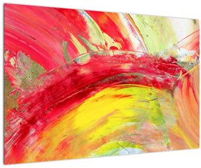 Tablou cu abstracție - pictura (90x60 cm)