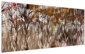 Tablou - Copaci (120x50 cm)