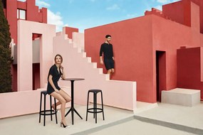 Set 4 Scaune de bar exterior / interior design modern premium BROOKLYN BAR STOOL H-76cm 65027 Vondom