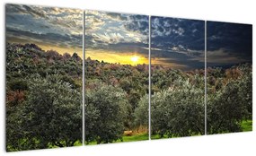 Tablou - livadă verde (160x80cm)