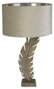 Veioza/Lampa de masa design lux elegant Belle argintiu/gri