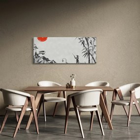 Tablou - Munții Fuji (120x50 cm)