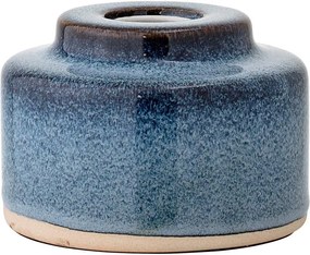 Veioza Albastra din Portelan - Portelan Albastru Q(12 cm) x Inaltime(9 cm)