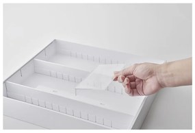 Organizator de tacâmuri alb din plastic 47.5 x 35 cm - YAMAZAKI