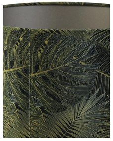 Abajur verde închis ø 30 cm Amazone – Light &amp; Living