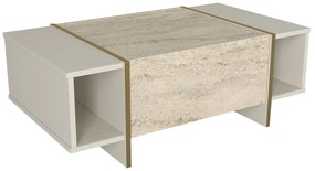 Măsuță de cafea Veya 1 (Travertin + Nisipiu) . 1102630