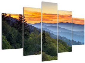 Tablou - răsărit de soare (150x105 cm)