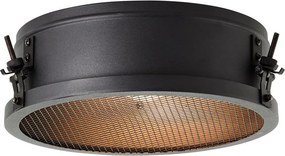 Brilliant - Plafonieră ZOIS 1xE27/28W/230V Ø 30 cm negru