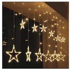 Solight 1V227 - LED Perdea luminoasă de crăciun 3,3 m 77xLED/3xAA