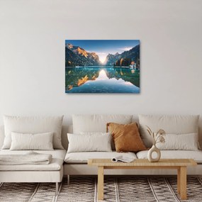 Tablou - Lacul montan (70x50 cm)