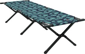 vidaXL Pat pliabil pentru camping Frunză Pădure 193 x 69 x 45 cm