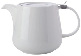 Ceainic din porțelan cu sită Maxwell &amp; Williams Basic, 600 ml, alb