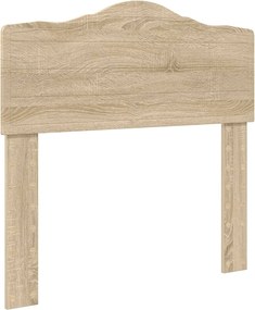 vidaXL Tăblie cap Stejar Sonoma 90 cm Lemn compozit