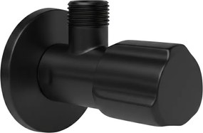 Robinet coltar 02 1 2   x 3 8   negru