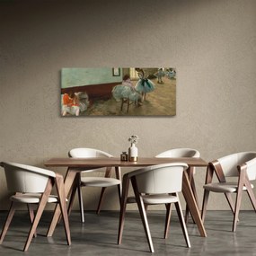 Tablou - Edgar Degas, The Dance Lesson, reproducere (120x50 cm)