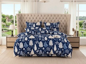 Lenjerie de pat din microfibra INDIGO BLOOM albastru Dimensiune lenjerie de pat: 70 x 90 cm | 140 x 220 cm