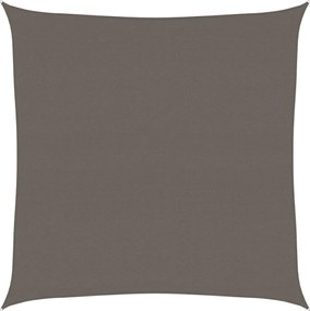vidaXL Pânză parasolar, antracit, 5 x 5 m, HDPE, 160 g/m²