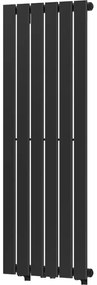 Mexen Boston calorifer decorativ 1200 x 452 mm, 611 W, Neagră - W213-1200-452-00-70