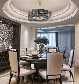 Lustra LED aplicata moderna diametru 100cm, design LUX GLORY 05-CH