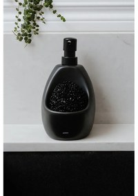 Dozator de săpun lichid negru din ceramică 590 ml Joey – Umbra