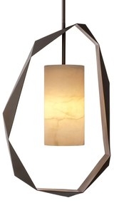 Lustra dimabila suspendata design LUX Santos, gunmetal 115371 HZ