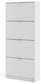 Pantofar alb cu deschidere înclinată Shoes – Tvilum