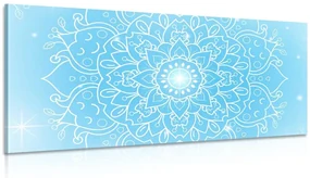Tablou floare albastră de Mandala