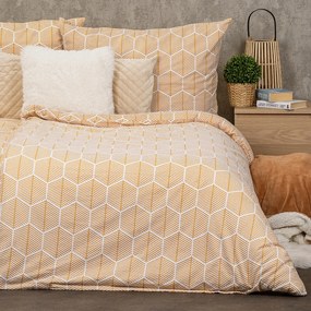 Lenjerie de pat bumbac flanel 4Home Honey, 160 x 200cm, 70 x 80 cm, 160 x 200 cm, 70 x 80 cm