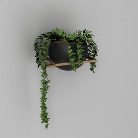 Ghiveci mural 27x29 cm auriu