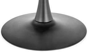 Masa Carmelo nuc/negru ø100 cm