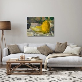 Tablou pe sticlă - French 19th Century, Melon and Lemon, reproducere (70x50 cm)