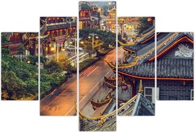 Tablou - Qintai Road, Chengdu, China (150x105 cm)