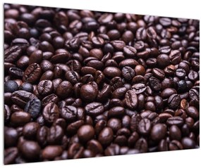 Tablou cu boabe de cafea (90x60 cm)