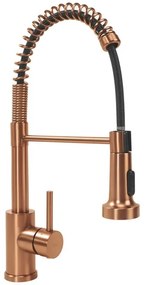 Baterie de bucatarie REA Colin cupru periat