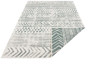 Covor adecvat pentru exterior NORTHRUGS Biri, 160 x 230 cm, verde-crem